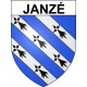 Bazas Sticker wappen, gelsenkirchen, augsburg, klebender aufkleber