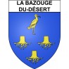 La-Bazouge-du-Désert 35 ville Stickers blason autocollant adhésif