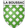 La Boussac 35 ville Stickers blason autocollant adhésif