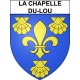 La Chapelle-du-Lou 35 ville Stickers blason autocollant adhésif