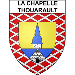 Stickers coat of arms Bazas adhesive sticker