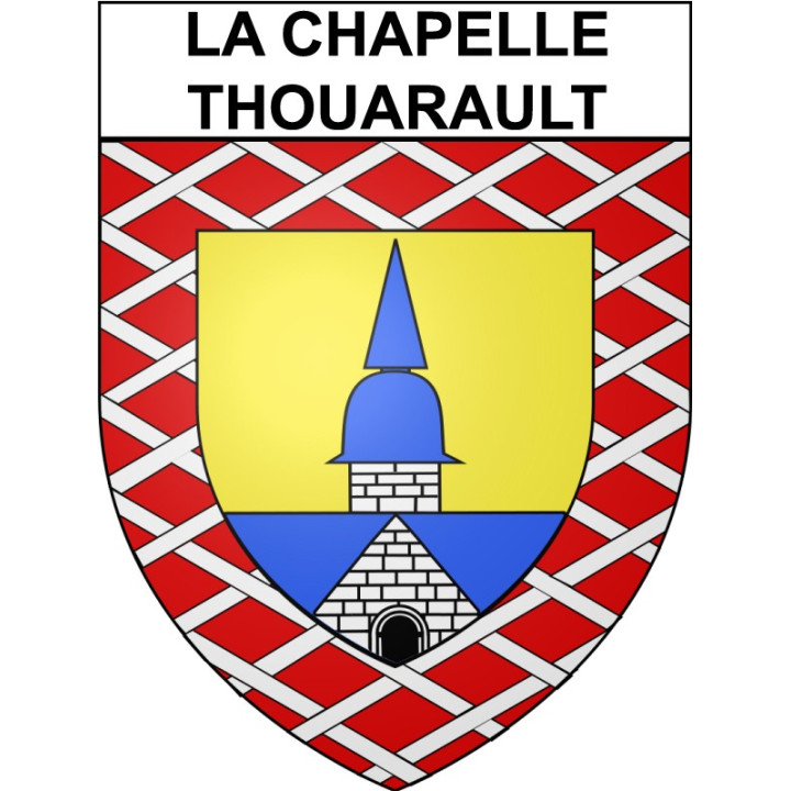Stickers coat of arms Bazas adhesive sticker