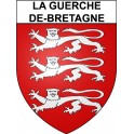 La Guerche-de-Bretagne 35 ville Stickers blason autocollant adhésif