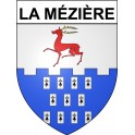 La Mézière 35 ville Stickers blason autocollant adhésif