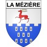 La Mézière 35 ville Stickers blason autocollant adhésif