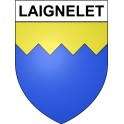Laignelet 35 ville Stickers blason autocollant adhésif