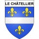 Le Châtellier 35 ville Stickers blason autocollant adhésif