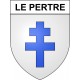 Le Pertre 35 ville Stickers blason autocollant adhésif