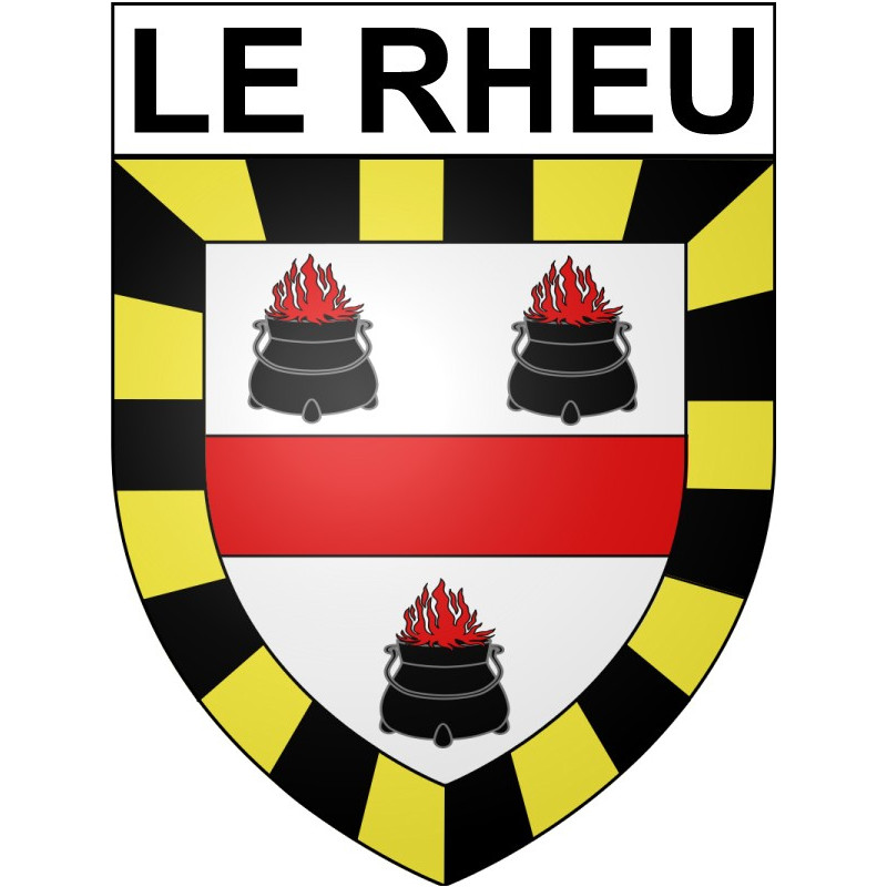 Stickers coat of arms Bazas adhesive sticker