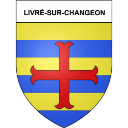 Livré-sur-Changeon 35 ville Stickers blason autocollant adhésif