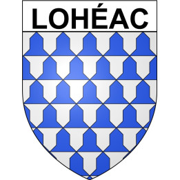 Stickers coat of arms Bazas adhesive sticker