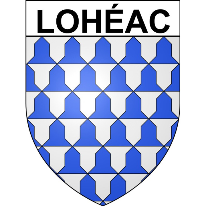 Stickers coat of arms Bazas adhesive sticker