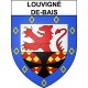 Louvigné-de-Bais 35 ville Stickers blason autocollant adhésif