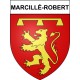 Marcillé-Robert 35 ville Stickers blason autocollant adhésif