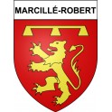 Stickers coat of arms Bazas adhesive sticker