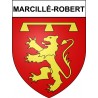 Marcillé-Robert 35 ville Stickers blason autocollant adhésif