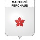 Stickers coat of arms Bazas adhesive sticker