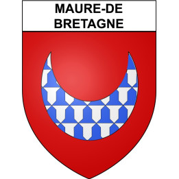 Stickers coat of arms Bazas adhesive sticker
