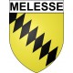 Stickers coat of arms Bazas adhesive sticker