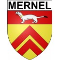 Mernel 35 ville Stickers blason autocollant adhésif