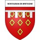 Bazas Sticker wappen, gelsenkirchen, augsburg, klebender aufkleber