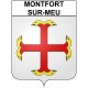 Montfort-sur-Meu 35 ville Stickers blason autocollant adhésif