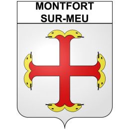 Stickers coat of arms Bazas adhesive sticker
