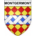 Montgermont 35 ville Stickers blason autocollant adhésif
