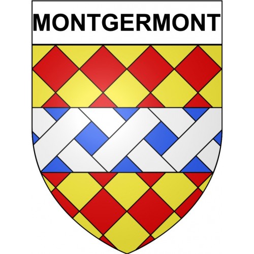 Stickers coat of arms Bazas adhesive sticker