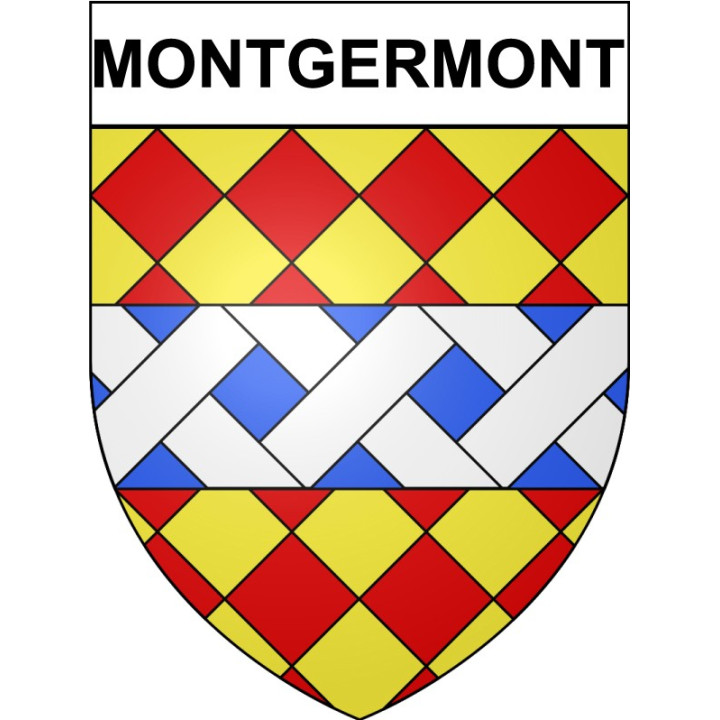 Stickers coat of arms Bazas adhesive sticker