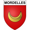 Mordelles 35 ville Stickers blason autocollant adhésif