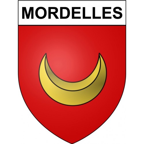 Mordelles 35 ville Stickers blason autocollant adhésif