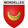 Mordelles 35 ville Stickers blason autocollant adhésif