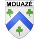 Mouazé 35 ville Stickers blason autocollant adhésif