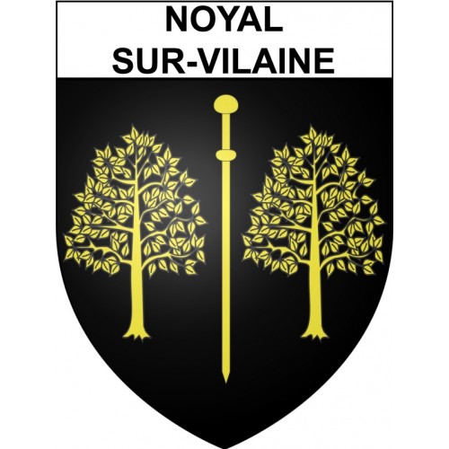 Noyal-sur-Vilaine 35 ville Stickers blason autocollant adhésif