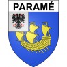 Paramé 35 ville Stickers blason autocollant adhésif