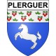 Plerguer 35 ville Stickers blason autocollant adhésif