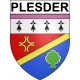 Bazas Sticker wappen, gelsenkirchen, augsburg, klebender aufkleber