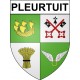 Pleurtuit 35 ville Stickers blason autocollant adhésif