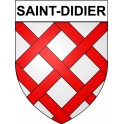 Saint-Didier 35 ville Stickers blason autocollant adhésif
