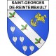 Saint-Georges-de-Reintembault 35 ville Stickers blason autocollant adhésif