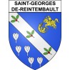 Saint-Georges-de-Reintembault 35 ville Stickers blason autocollant adhésif