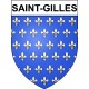Stickers coat of arms Bazas adhesive sticker