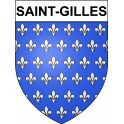 Saint-Gilles 35 ville Stickers blason autocollant adhésif
