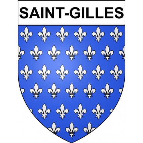 Stickers coat of arms Bazas adhesive sticker