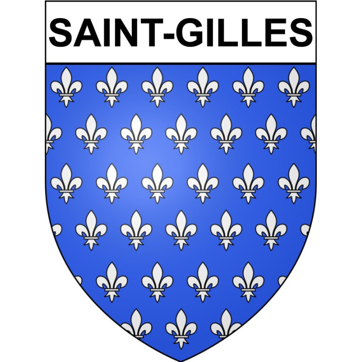 Stickers coat of arms Bazas adhesive sticker
