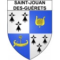 Saint-Jouan-des-Guérets 35 ville Stickers blason autocollant adhésif