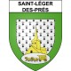 Saint-Léger-des-Prés 35 ville Stickers blason autocollant adhésif
