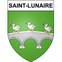Saint-Lunaire 35 ville Stickers blason autocollant adhésif