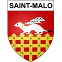 Saint-Malo 35 ville Stickers blason autocollant adhésif